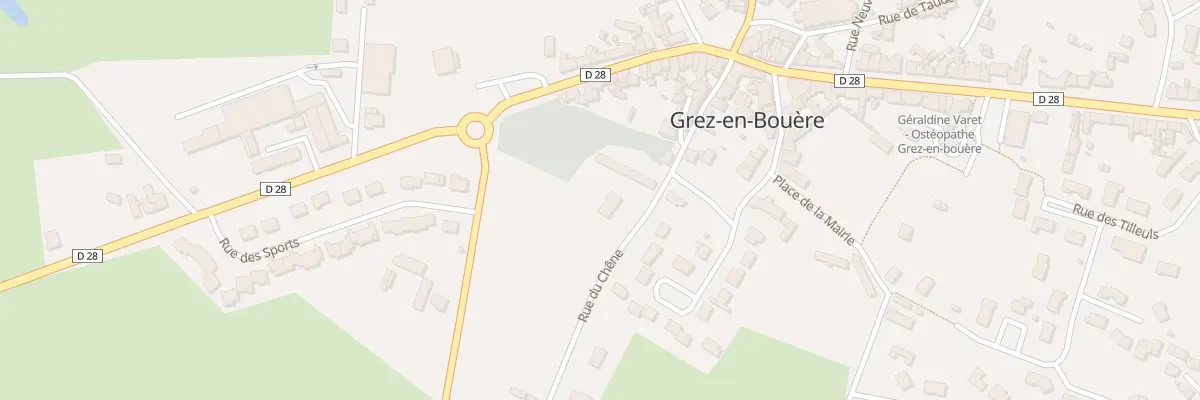 Plan du 10B Rue du Chêne à Grez-en-Bouère