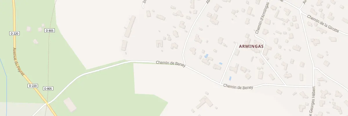 Plan du 19 All de l’Estivette à La Brède