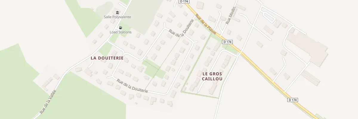 Plan du 20 Rue de la Douiterie à Bougy