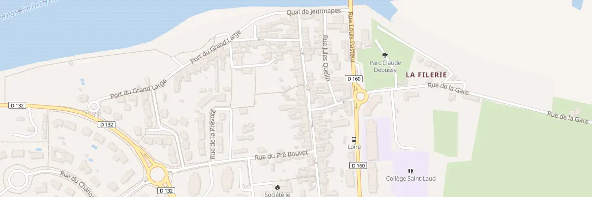 Plan du 30 Rue du Cdt Bourgeois aux Ponts-de-Cé