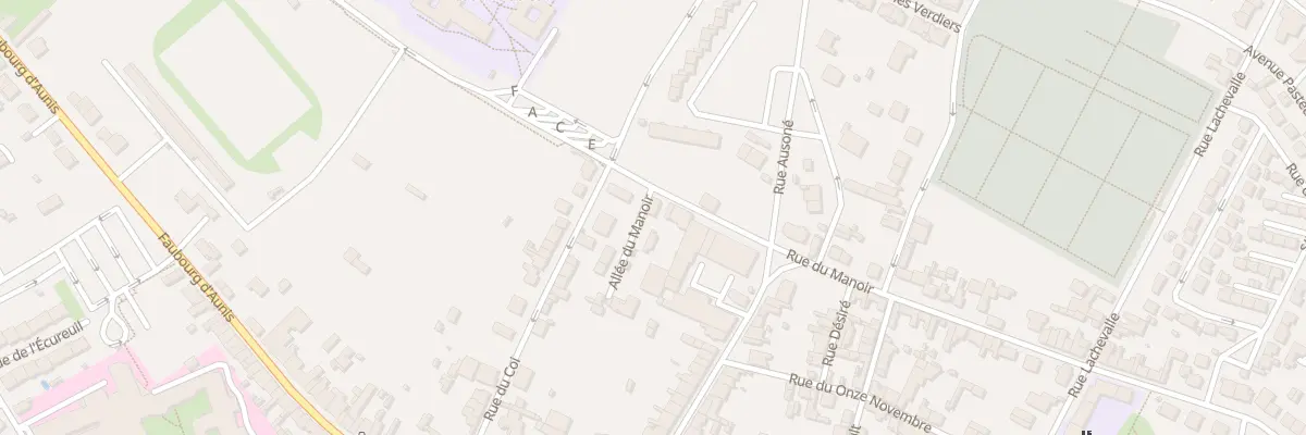 Plan du 61 Rue du Manoir à Saint-Jean-d’Angély