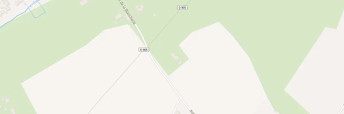 Plan du 10 Av de la Blancherie à La Brède