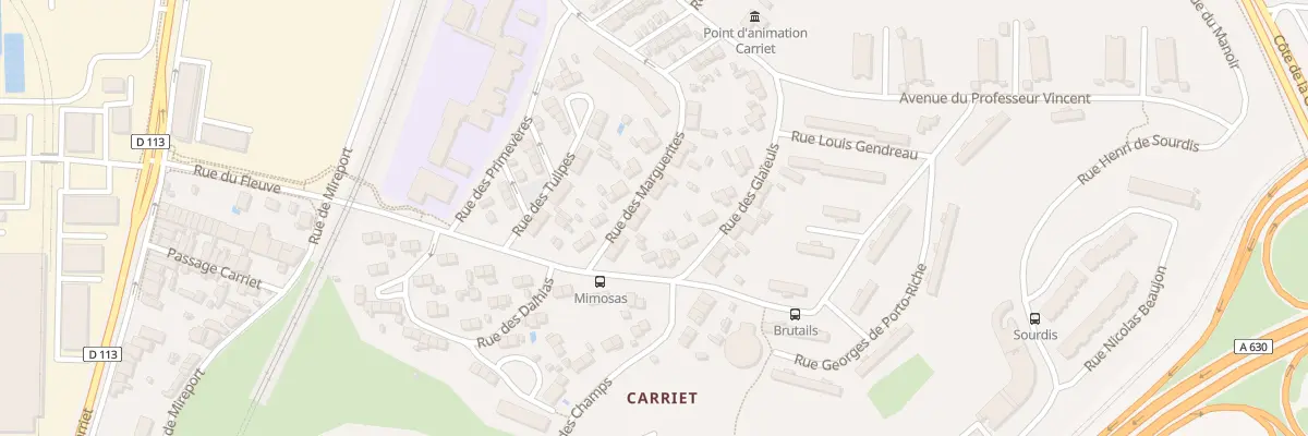 Plan du 41 Rue des Marguerites à Lormont