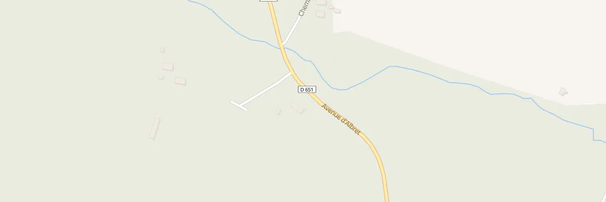 Plan du 2075 Av d’Albret à Cère