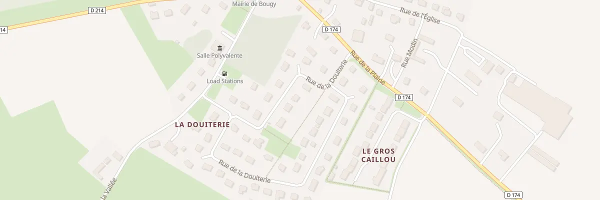 Plan du 12 Rue de la Douiterie à Bougy