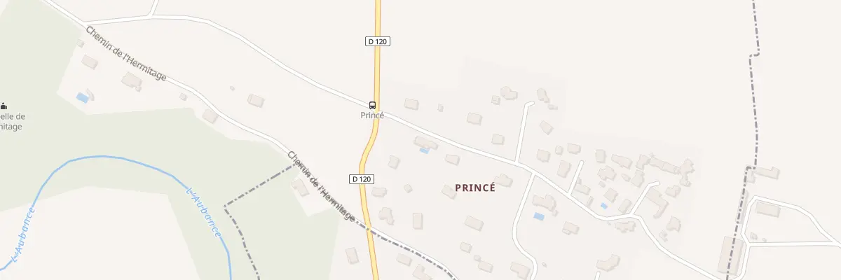 Plan du 2 Prince à Mûrs-Erigné