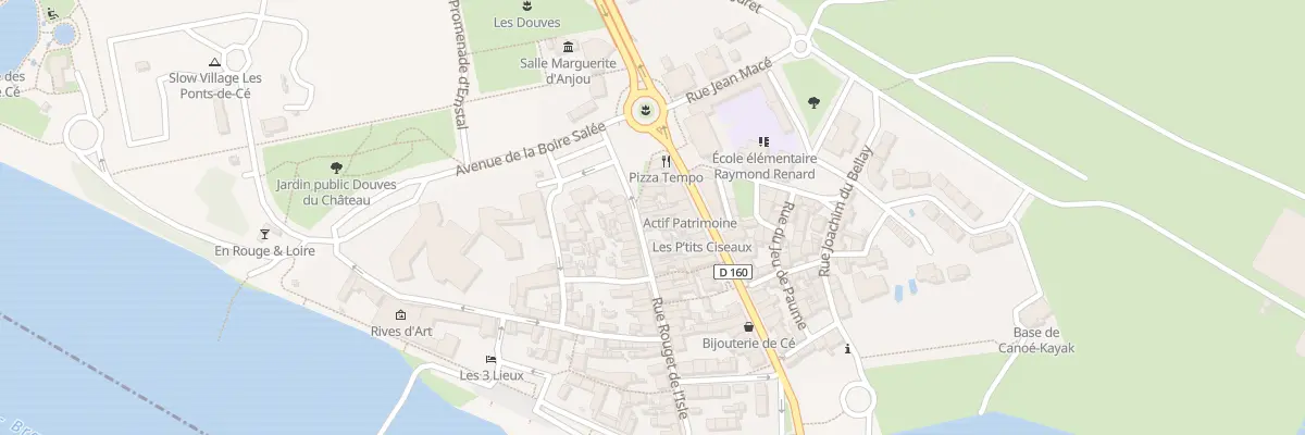 Plan du 5 Rue Rouget de l’Isle aux Ponts-de-Cé