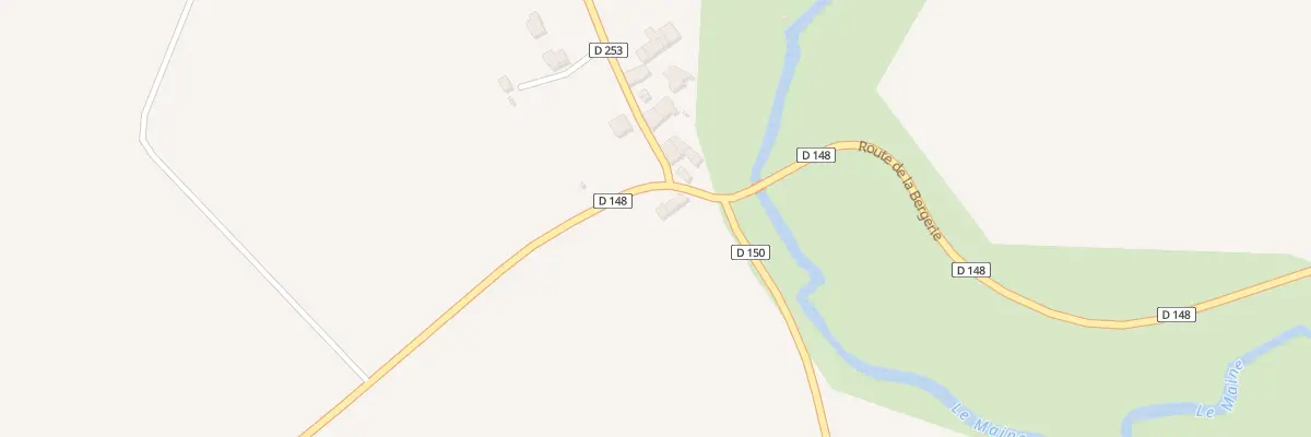 Plan du 25 Rte de la Bergerie à Guitinières