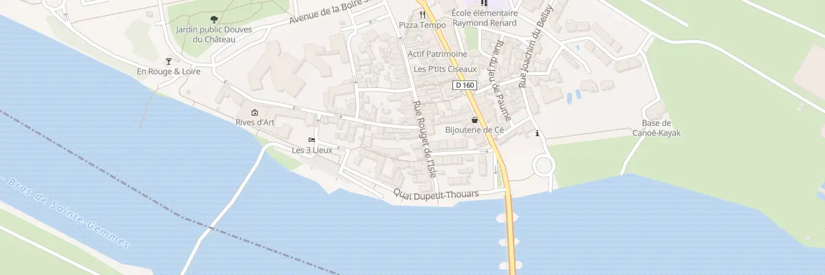 Plan du 36 Rue Rouget de l’Isle aux Ponts-de-Cé