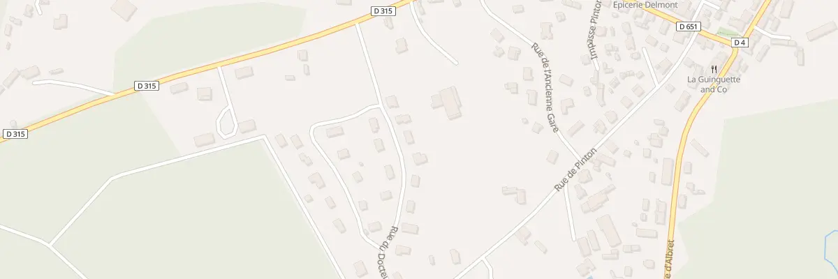 Plan du 3 Rue du Docteur Camela à Luxey