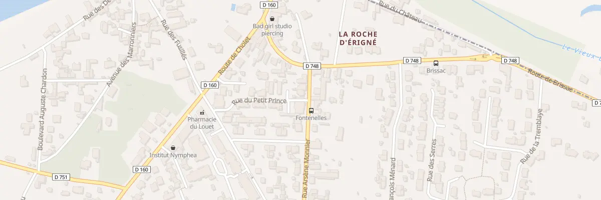 Plan du 5B Rue Arsène Monnier à Mûrs-Erigné
