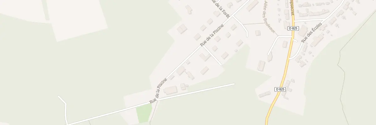 Plan du 19 Rue de la Piscine à La Ferrière-aux-Étangs