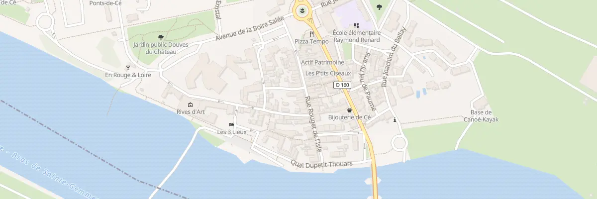 Plan du 26 Rue Rouget de l’Isle aux Ponts-de-Cé