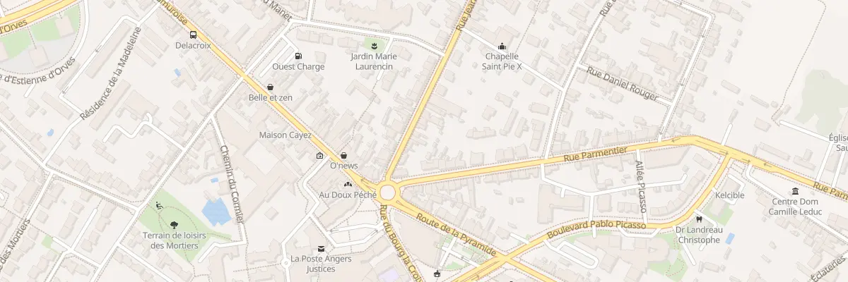 Plan du 137 Rue Jean Jaurès à Angers