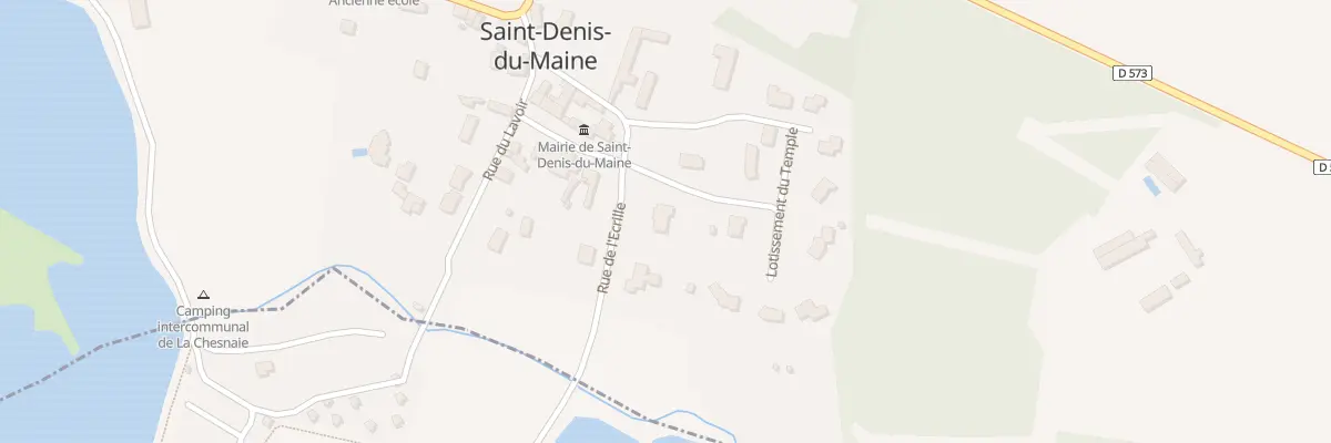 Plan du 1 Rue de l’Écrille à Saint-Denis-du-Maine