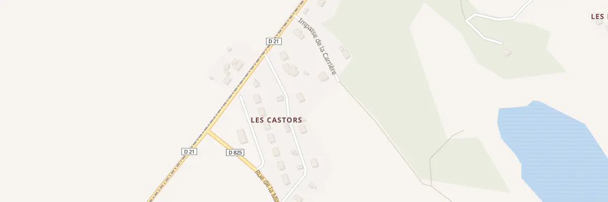 Plan du 5 Rue des Castors à La Ferrière-aux-Étangs