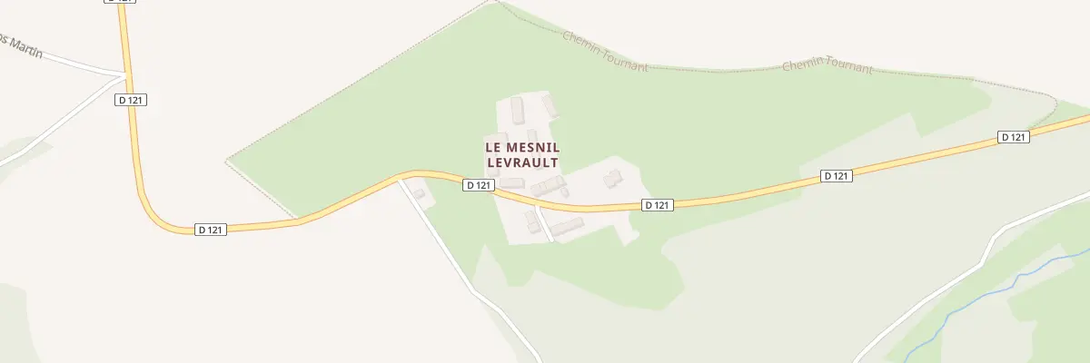 Plan du 3 Rue du Mesnil Levrault Curcy S à Thury-Harcourt-le-Hom