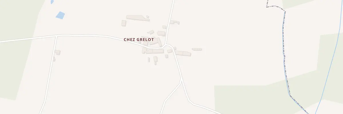 Plan du 13 Chez Grelot à Boisredon