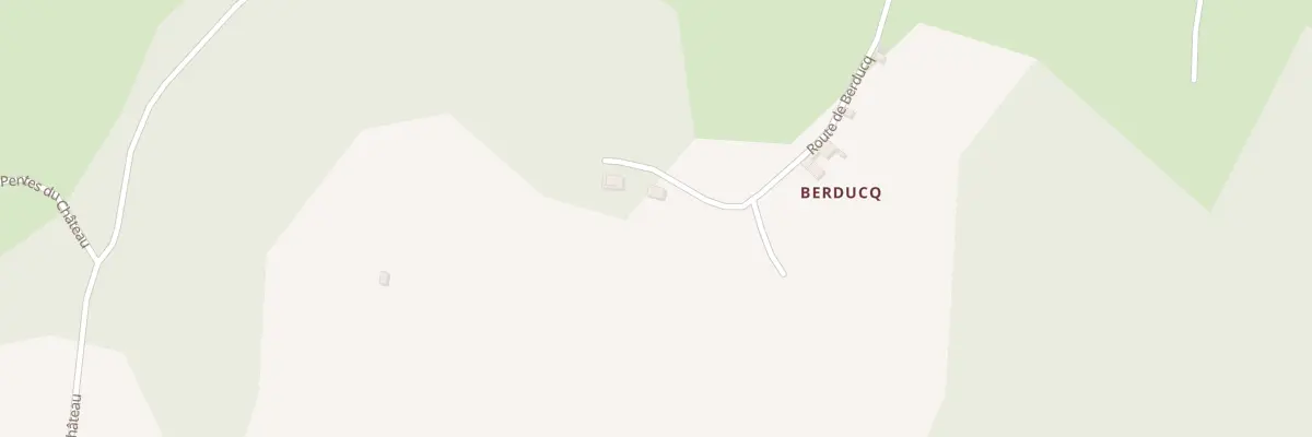 Plan du 414 Che de Berduc à Morlanne