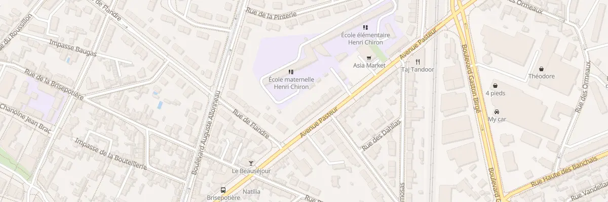 Plan du 265 Av Pasteur à Angers