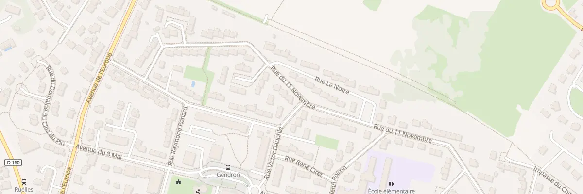 Plan du 55 Rue du 11 Novembre aux Ponts-de-Cé