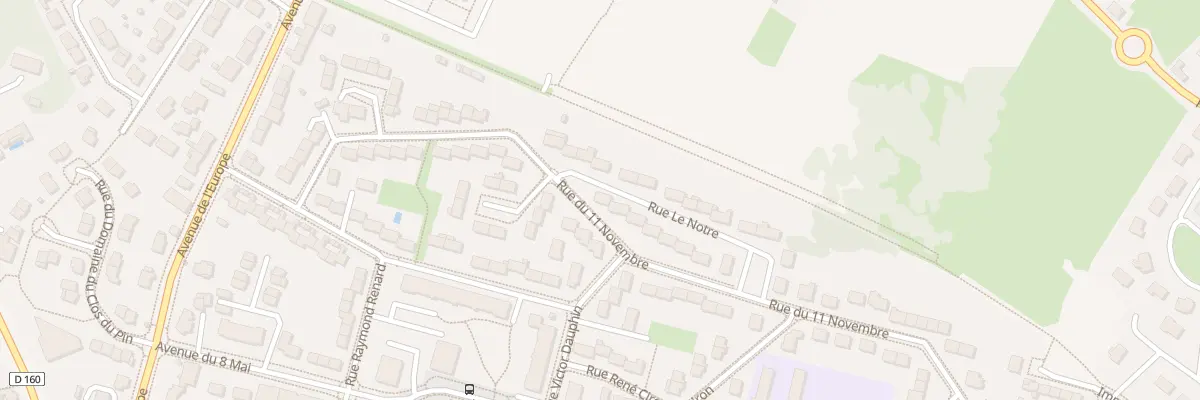 Plan du 52 Rue du 11 Novembre aux Ponts-de-Cé