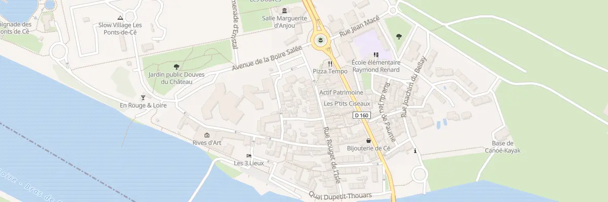 Plan du 10 Rue Rouget de l’Isle aux Ponts-de-Cé