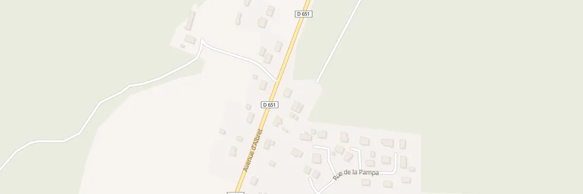 Plan du 784 Av d’Albret à Cère