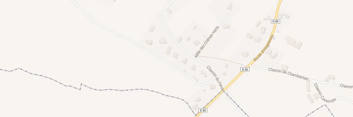 Plan du 5003F Che du Farot à Serres-Gaston