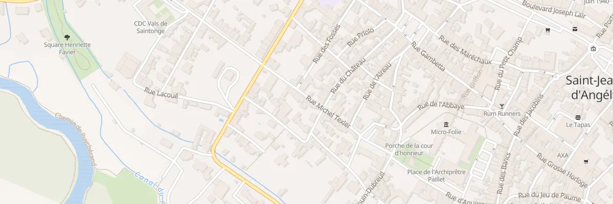 Plan du 27 Rue Michel Texier à Saint-Jean-d’Angély