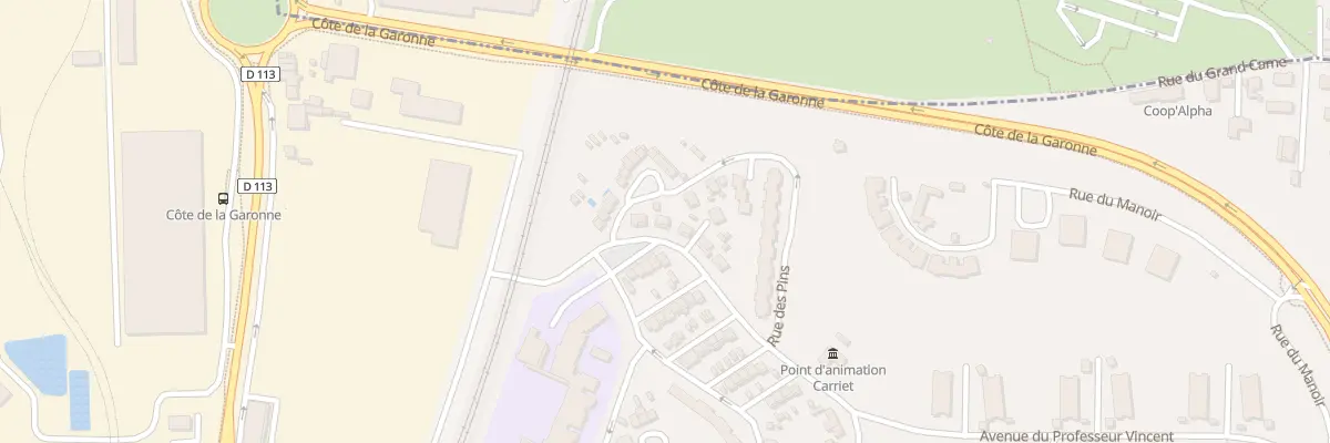 Plan du 4 Av des Glaieuls à Lormont