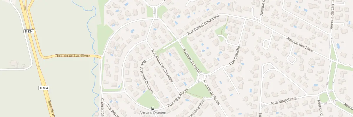 Plan du 379 Av de Portal à Saint-Pierre-du-Mont