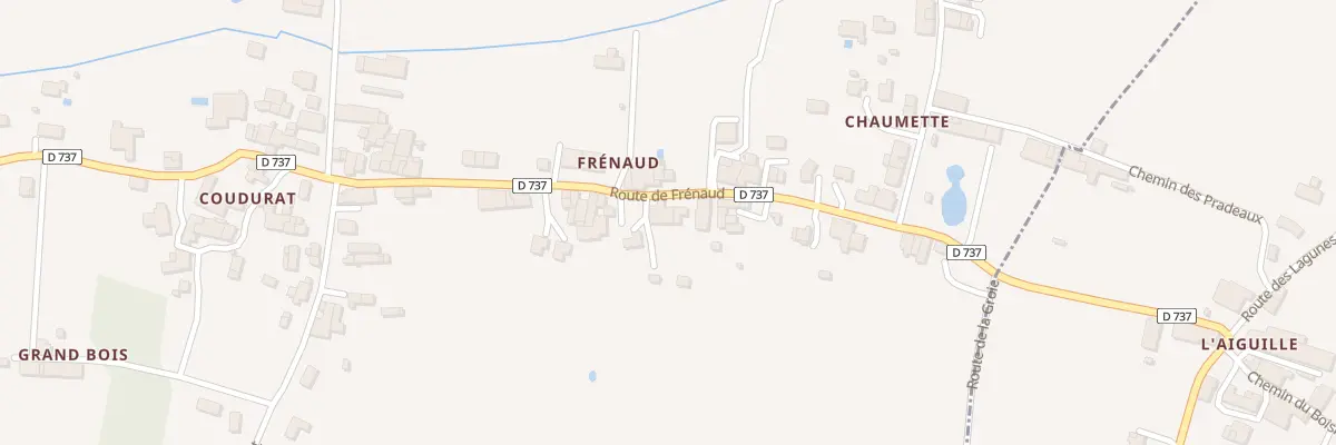 Plan du 29B Frenaud à Saint-Girons-d’Aiguevives
