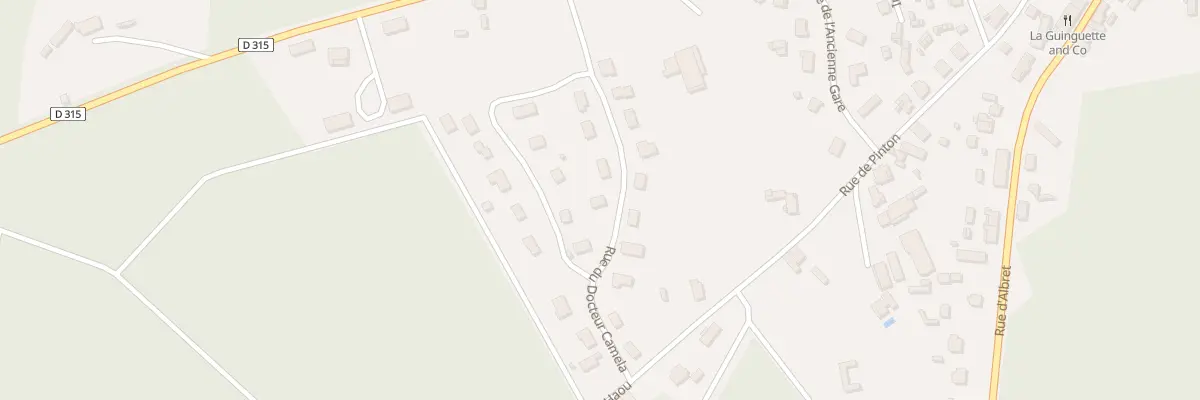 Plan du 12 Rue du Docteur Camela à Luxey