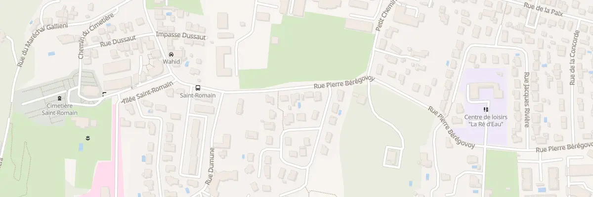 Plan du 34 Rue Pierre Bérégovoy à Cenon
