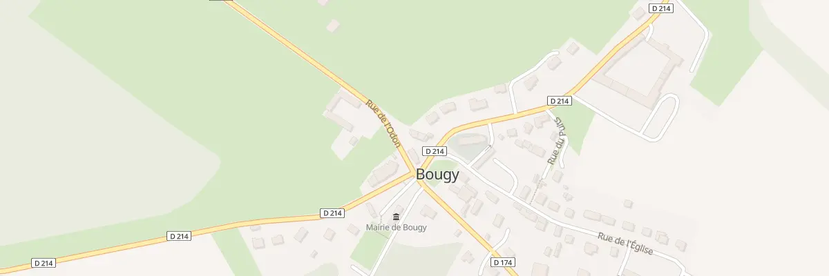 Plan du 4 Rue de l’Odon à Bougy