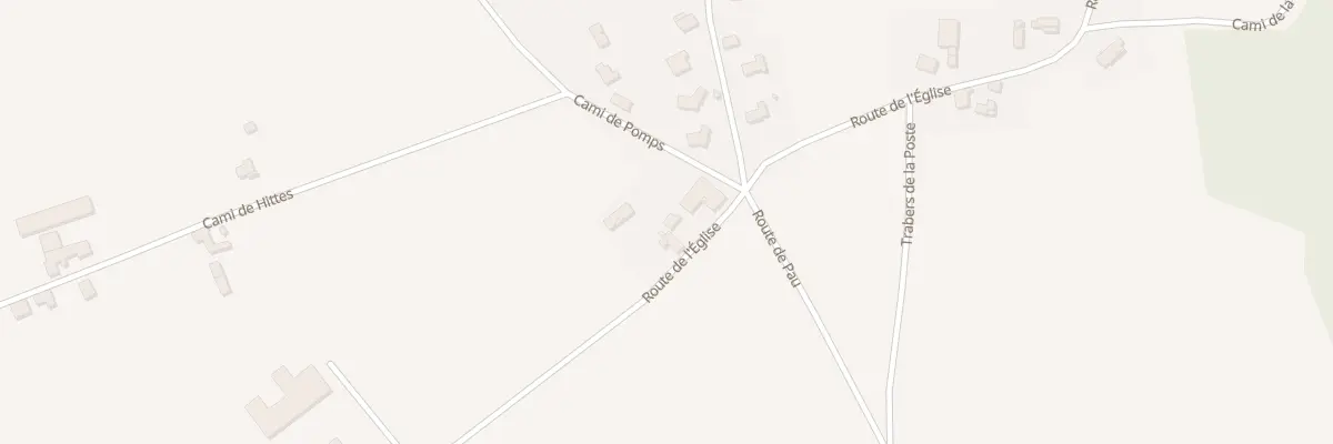 Plan du 686 Rte de l’Eglise à Géus-d’Arzacq
