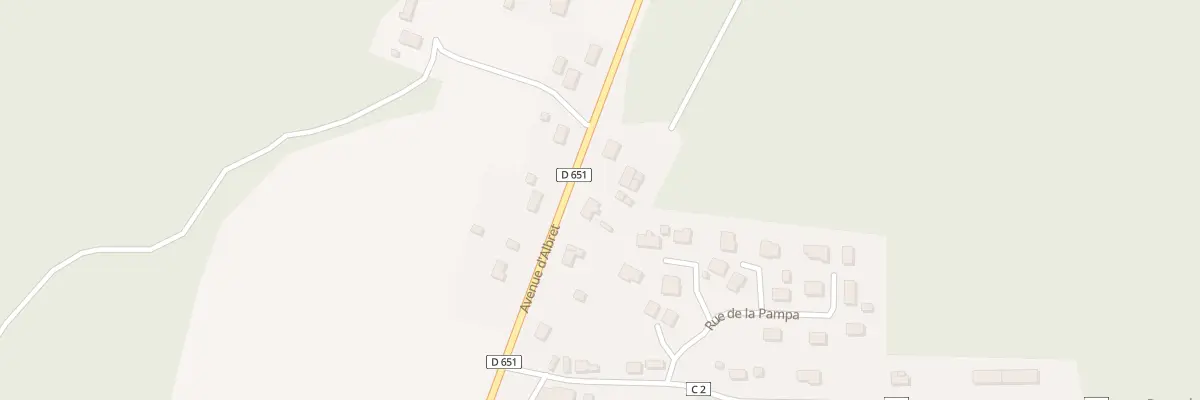 Plan du 730 Av d’Albret à Cère