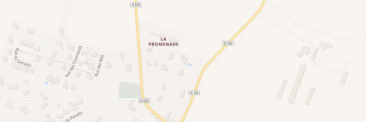 Plan du 3 Lot de la Croix Moreau à Saint-Denis-du-Maine