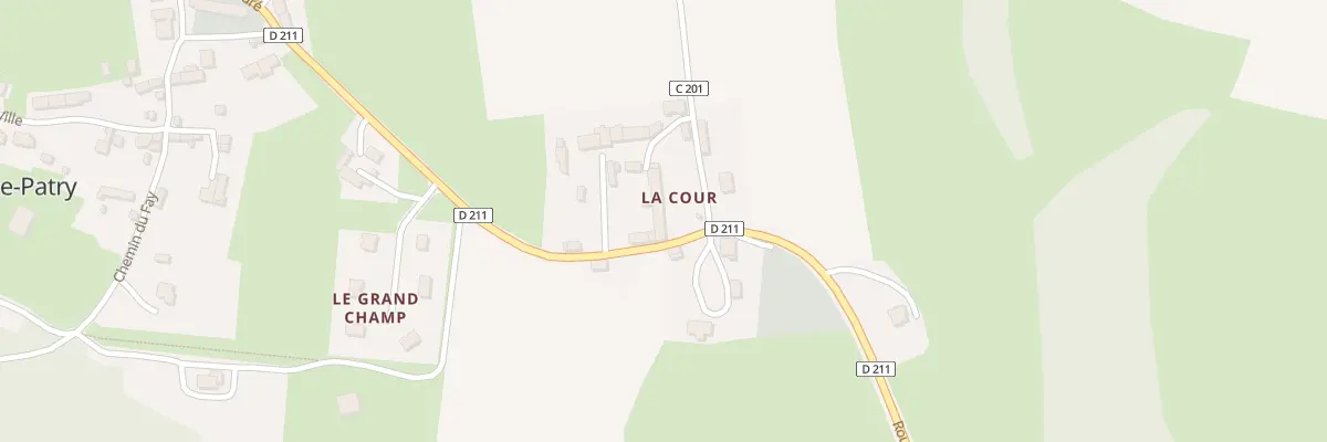 Plan du 405 Rte du Prieuré à Culey-le-Patry