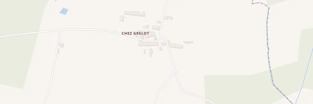Plan du 15 Chez Grelot à Boisredon