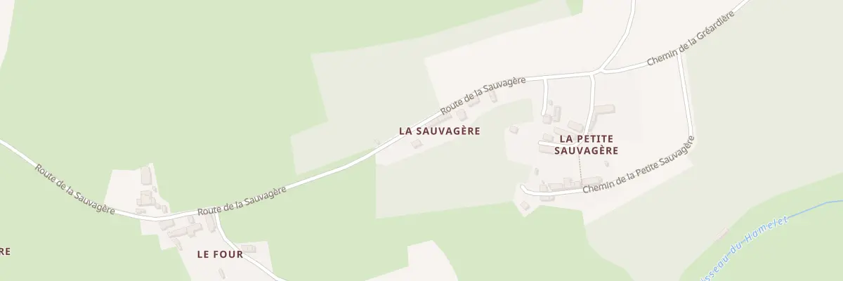 Plan du 10 Rte de la Sauvagère à Saint-Lambert