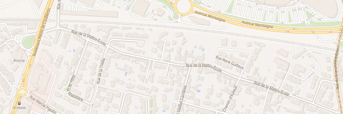 Plan du 23 Rue de la Maître École à Angers