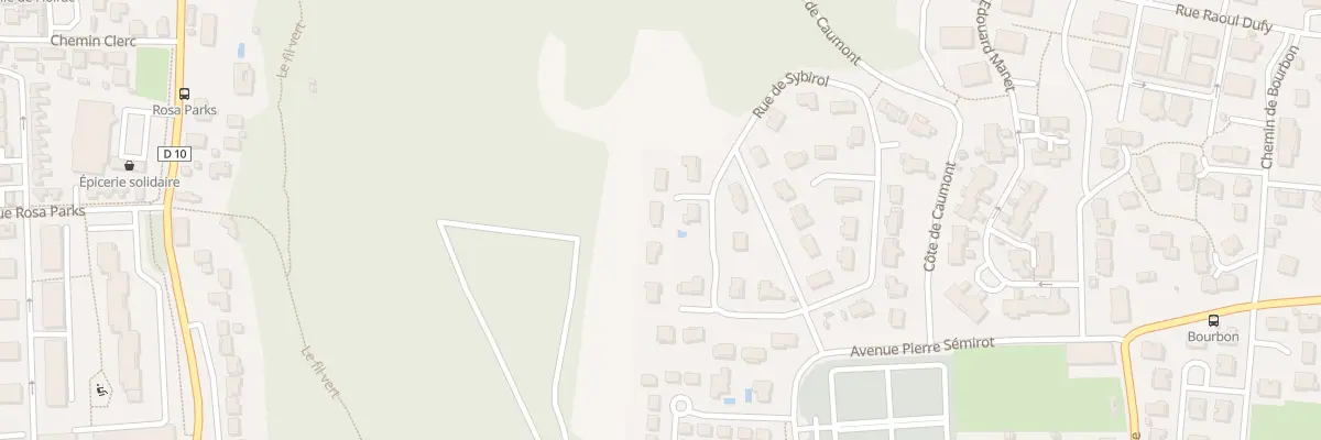 Plan du 2 Rue de Sybirol à Floirac