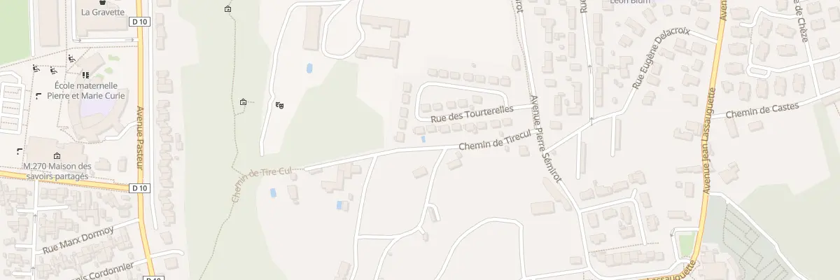 Plan du 15 Rue des Tourterelles à Floirac