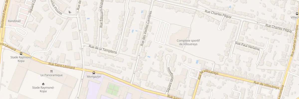 Plan du 65 Rue des vieilles Carrières à Angers