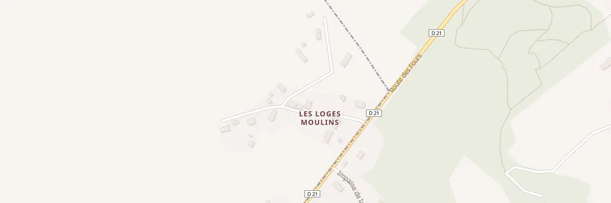 Plan du 4 Les Loges Moulins à Banvou