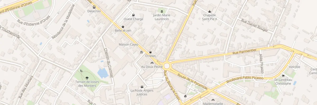 Plan du 285 Rue Saumuroise à Angers