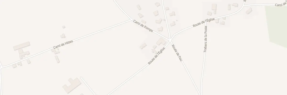 Plan du 720 Rte de l’Eglise à Géus-d’Arzacq