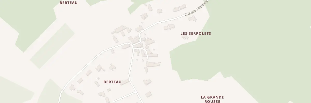 Plan du 5 Imp du Carosson à Avy
